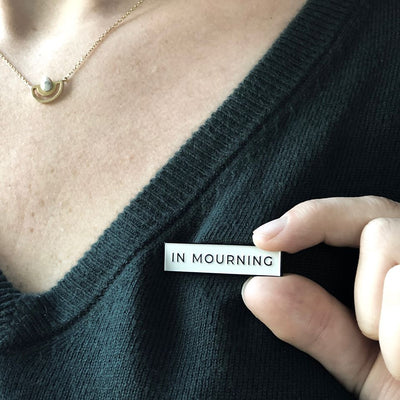 In Mourning Badge